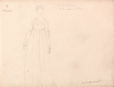Arkki Blake-Varleyn luonnoskirjasta 1819, sivut 27 ja 28 tekijältä William Blake